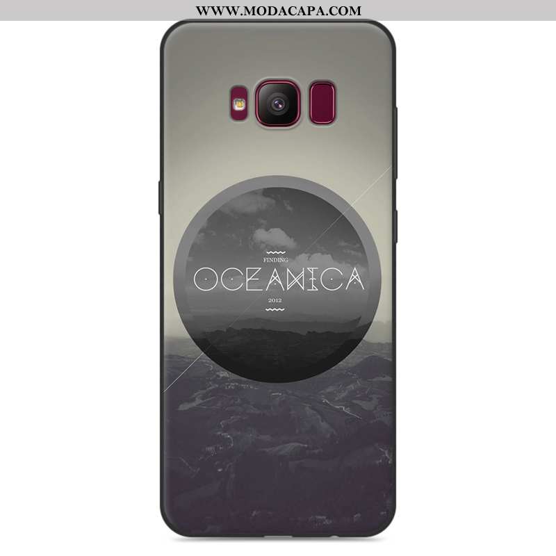 Capas Samsung Galaxy S8 Tendencia Desenho Animado Antiqueda Soft Cases Telemóvel Completa Baratas