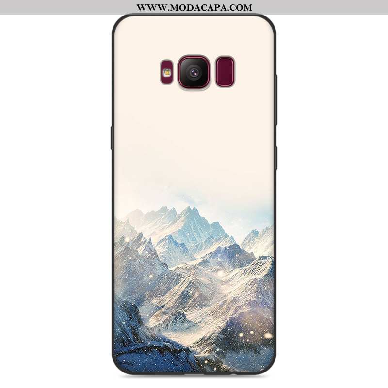 Capas Samsung Galaxy S8 Tendencia Desenho Animado Antiqueda Soft Cases Telemóvel Completa Baratas