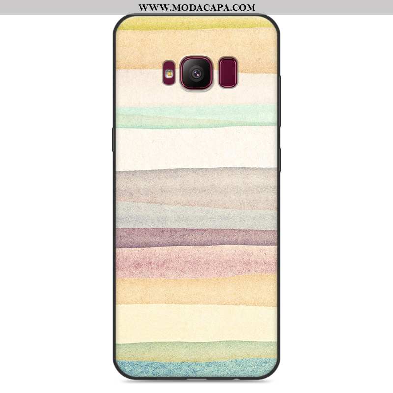 Capas Samsung Galaxy S8 Tendencia Desenho Animado Antiqueda Soft Cases Telemóvel Completa Baratas