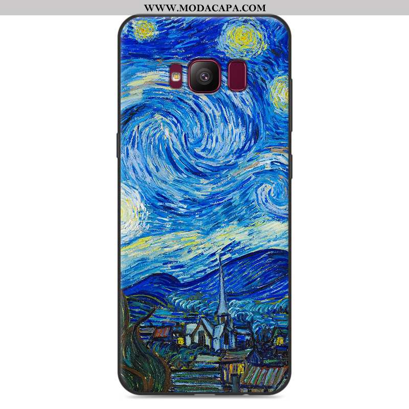 Capas Samsung Galaxy S8 Tendencia Desenho Animado Antiqueda Soft Cases Telemóvel Completa Baratas