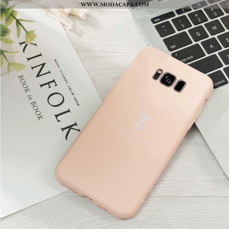 Capas Samsung Galaxy S8 Cordao Antiqueda Telemóvel Silicone Soft Tendencia Barato