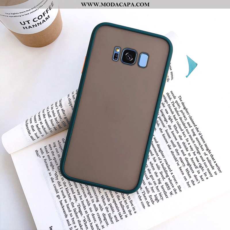 Capa Samsung Galaxy S8 Silicone Fosco Frente Telemóvel Capas Casaco Resistente Comprar