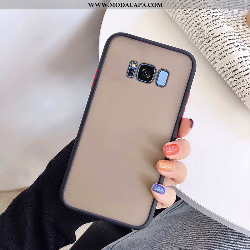 Capa Samsung Galaxy S8 Silicone Fosco Frente Telemóvel Capas Casaco Resistente Comprar