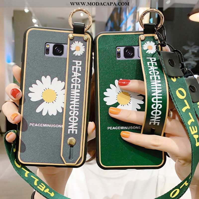 Capas Samsung Galaxy S8+ Soft Casal Wrisband Telemóvel Personalizada Completa Baratas