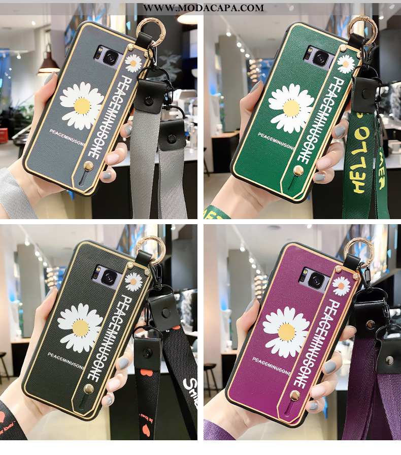 Capas Samsung Galaxy S8+ Soft Casal Wrisband Telemóvel Personalizada Completa Baratas