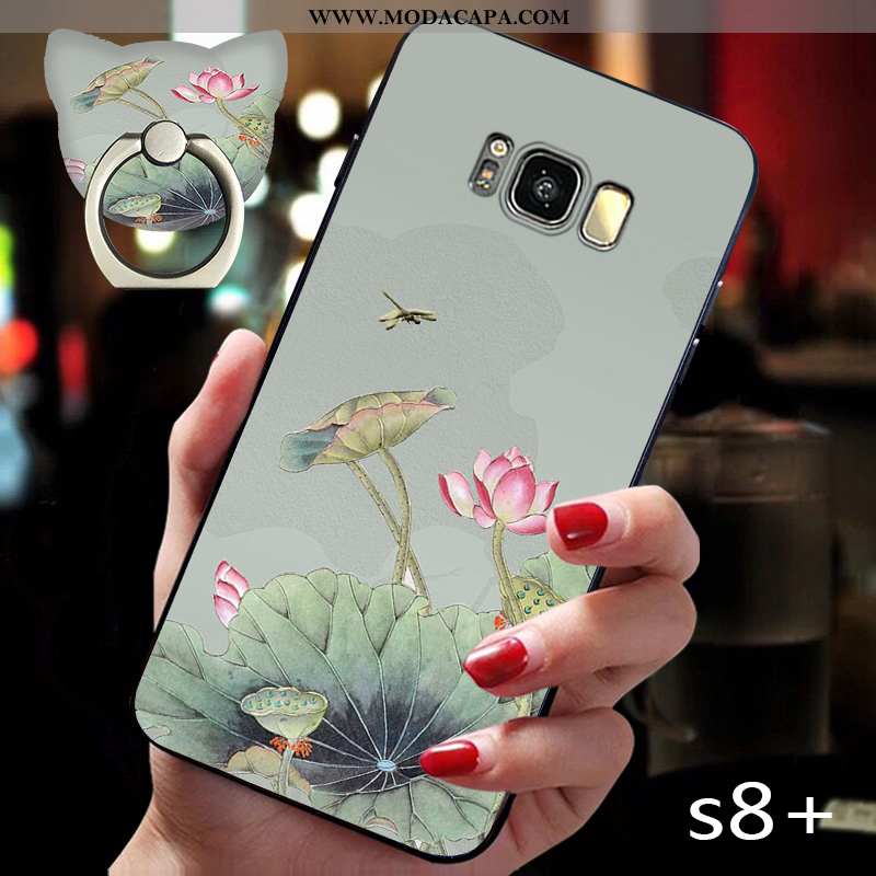 Capas Samsung Galaxy S8+ Criativas Cases Personalizado Silicone Telemóvel Midi Soft Barato