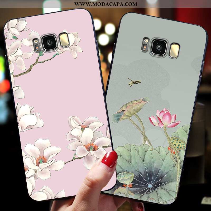 Capas Samsung Galaxy S8+ Criativas Cases Personalizado Silicone Telemóvel Midi Soft Barato