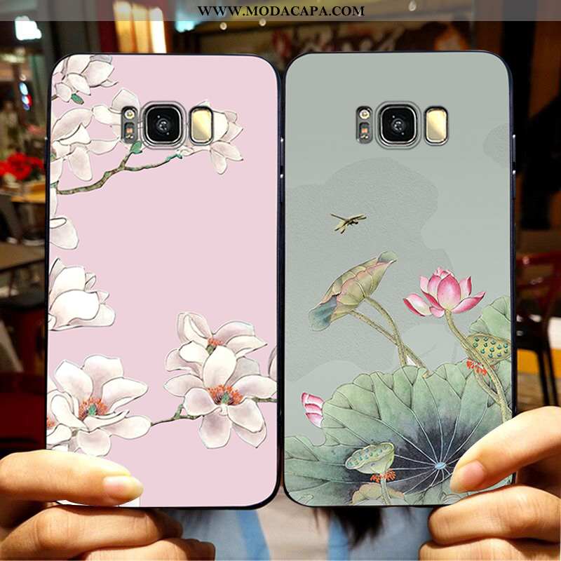 Capas Samsung Galaxy S8+ Criativas Cases Personalizado Silicone Telemóvel Midi Soft Barato