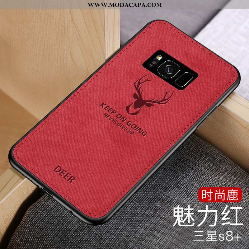 Capa Samsung Galaxy S8+ Slim Telemóvel Nova Soft Capas Tampa Simples Baratos