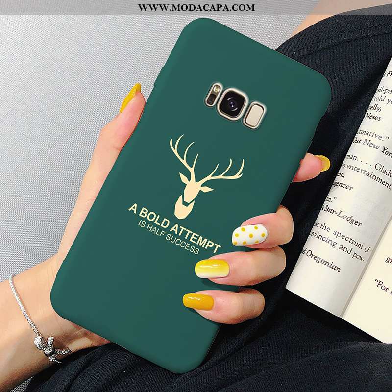 Capa Samsung Galaxy S8+ Silicone Antiqueda Slim Soft Completa Protetoras Minimalista Comprar