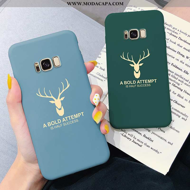 Capa Samsung Galaxy S8+ Silicone Antiqueda Slim Soft Completa Protetoras Minimalista Comprar