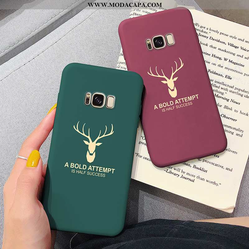 Capa Samsung Galaxy S8+ Silicone Antiqueda Slim Soft Completa Protetoras Minimalista Comprar