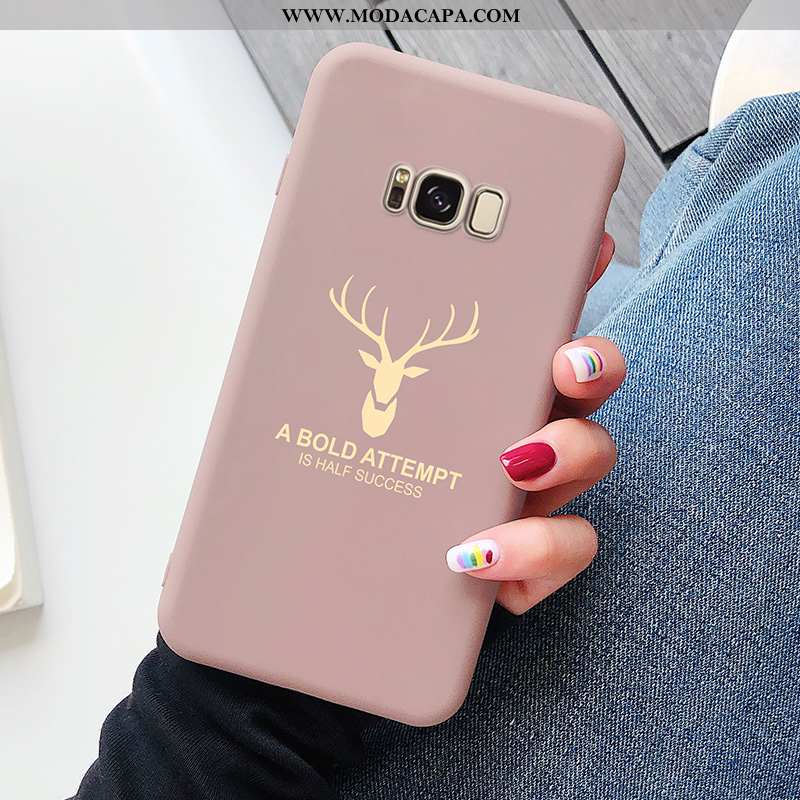 Capa Samsung Galaxy S8+ Silicone Antiqueda Slim Soft Completa Protetoras Minimalista Comprar