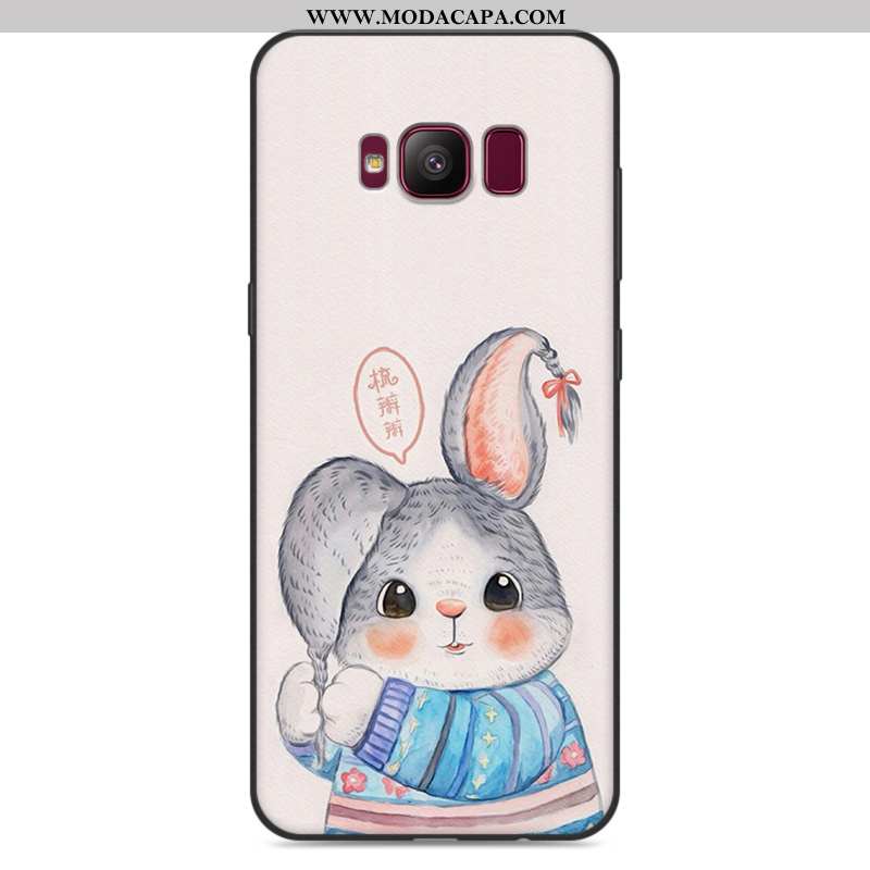 Capa Samsung Galaxy S8+ Protetoras Soft Antiqueda Cinza Cases Silicone Telemóvel Online