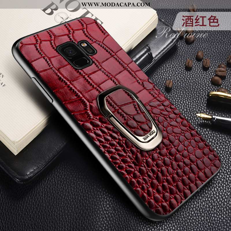 Capa Samsung Galaxy S9 Personalizada Minimalista Slim Criativas Vermelho Cases Business Comprar