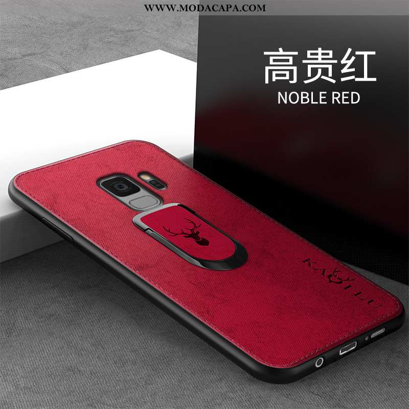 Capa Samsung Galaxy S9 Tendencia Silicone Criativas Minimalista Novas Completa Tecido Baratas