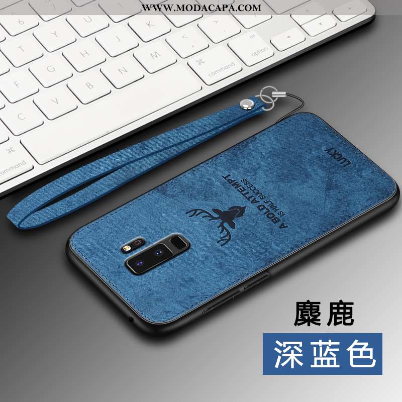 Capa Samsung Galaxy S9+ Protetoras Telemóvel Antiqueda Cinza Capas Silicone Soft Venda