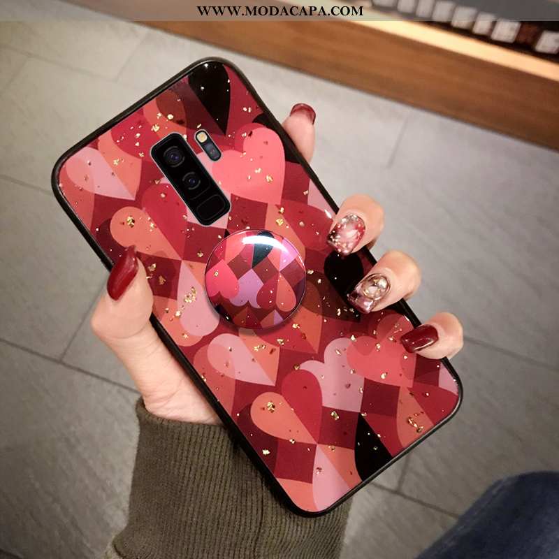 Capas Samsung Galaxy S9+ Protetoras Grande Cases Coração Soft Antiqueda Venda