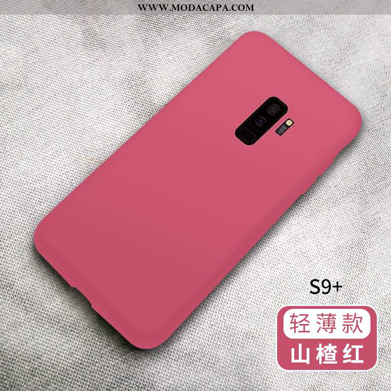 Capa Samsung Galaxy S9+ Protetoras Criativas Antiqueda Completa Silicone Telemóvel Cases Barato