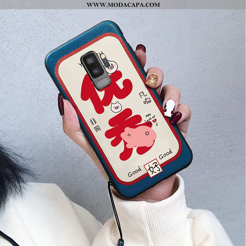 Capa Samsung Galaxy S9+ Fofas Tendencia Desenho Animado Tampa Personalizado Soft Silicone Online
