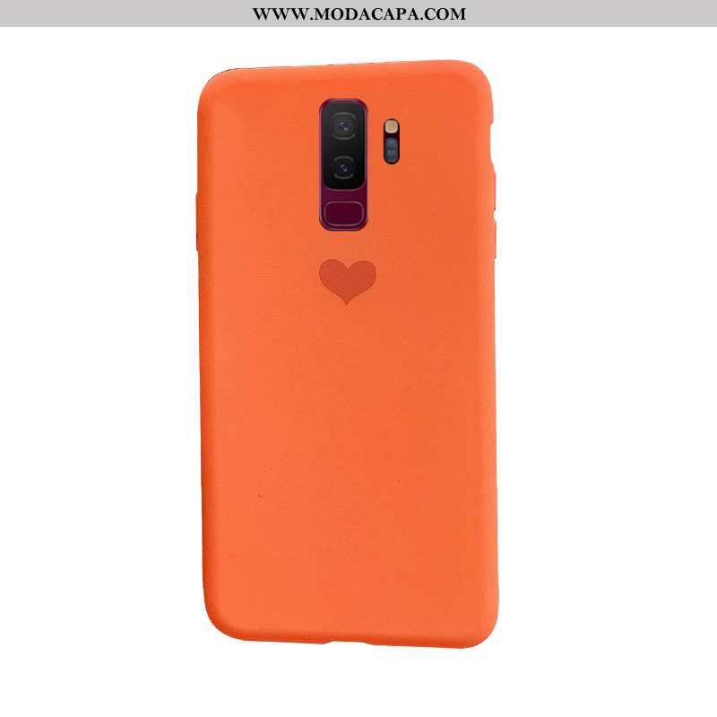 Capas Samsung Galaxy S9+ Tendencia Minimalista Protetoras Telemóvel Soft Silicone Baratos