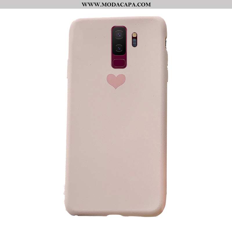 Capas Samsung Galaxy S9+ Tendencia Minimalista Protetoras Telemóvel Soft Silicone Baratos