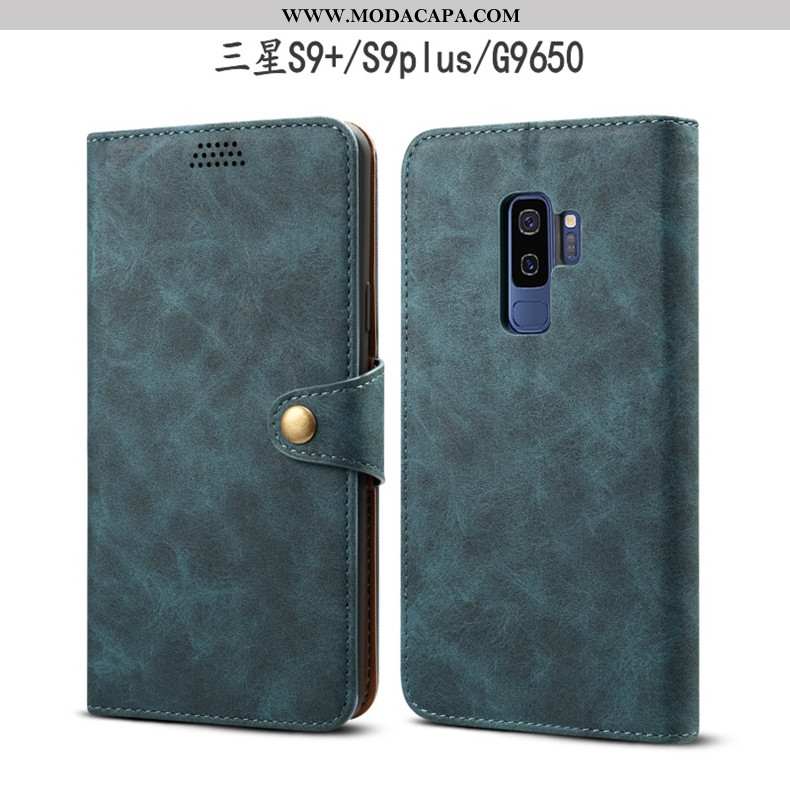 Capa Samsung Galaxy S9+ Couro Vermelho Cases Antiqueda Capas Cover Protetoras Online