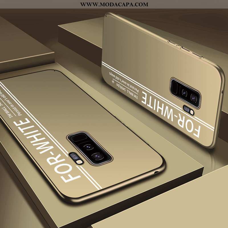 Capas Samsung Galaxy S9+ Personalizada Cases Slim Azul Protetoras Completa Super Baratas