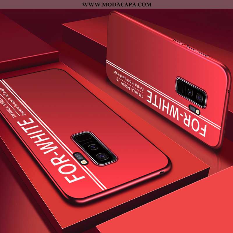 Capas Samsung Galaxy S9+ Personalizada Cases Slim Azul Protetoras Completa Super Baratas