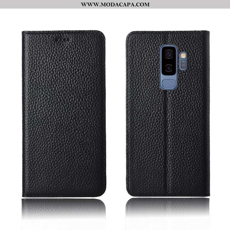 Capa Samsung Galaxy S9+ Silicone Cover Completa Couro Legitimo Antiqueda Capas Soft Comprar