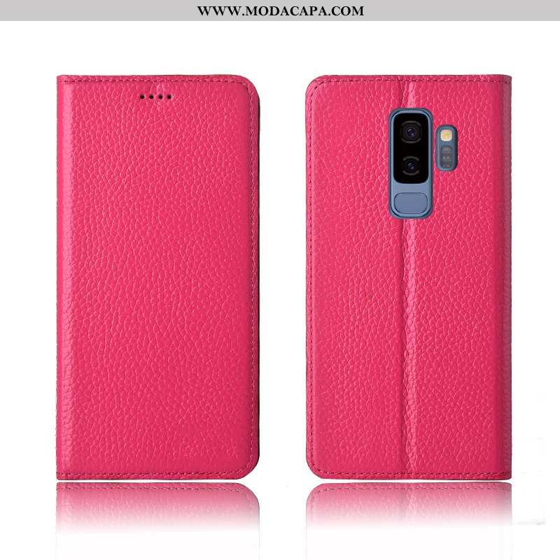 Capa Samsung Galaxy S9+ Silicone Cover Completa Couro Legitimo Antiqueda Capas Soft Comprar