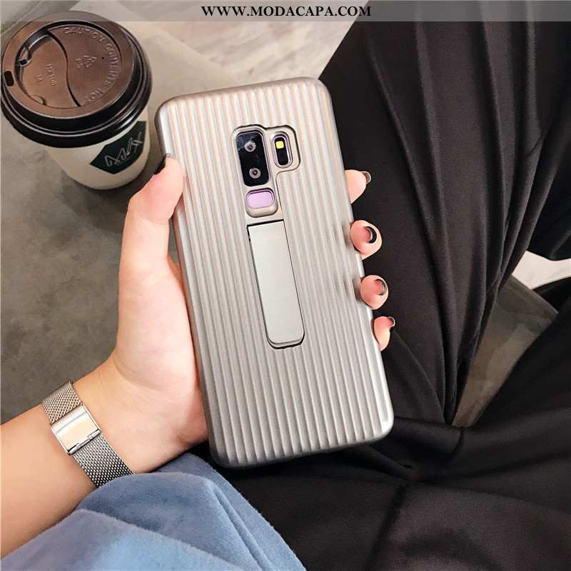 Capa Samsung Galaxy S9+ Protetoras Vermelho Antiqueda Tampa Roxa Cases Capas Online