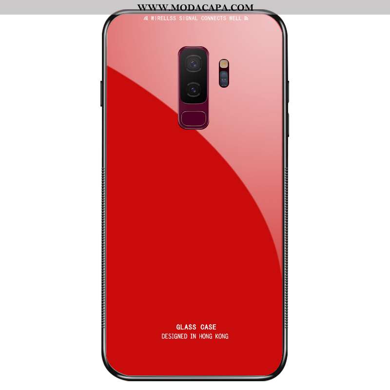 Capa Samsung Galaxy S9+ Personalizado Rosa Capas Cases Vidro Aço Vermelho Comprar