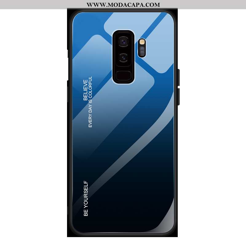 Capas Samsung Galaxy S9+ Personalizado Antiqueda Completa Silicone Super Cases Vidro Promoção