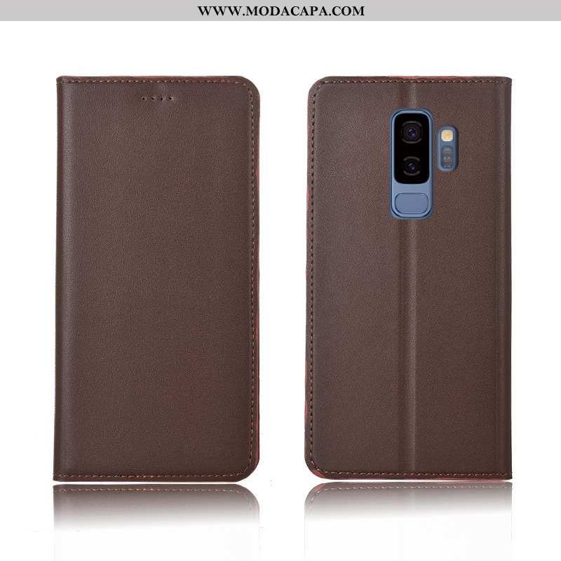 Capa Samsung Galaxy S9+ Couro Silicone Legitimo Soft Cases Antiqueda Protetoras Amarelo Comprar