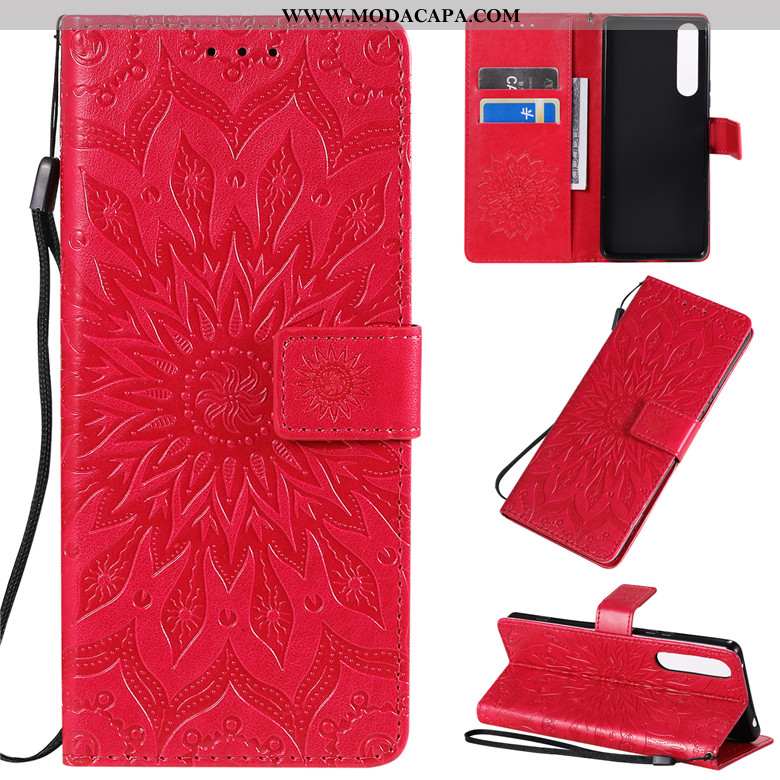 Capas Sony Xperia 1 Ii Protetoras Cases Vermelho Cover Soft Telemóvel Online