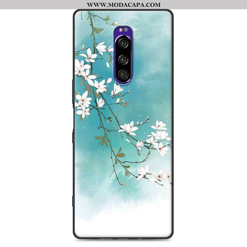 Capas Sony Xperia 1 Protetoras Fosco Cases Telemóvel Soft Rosa Venda