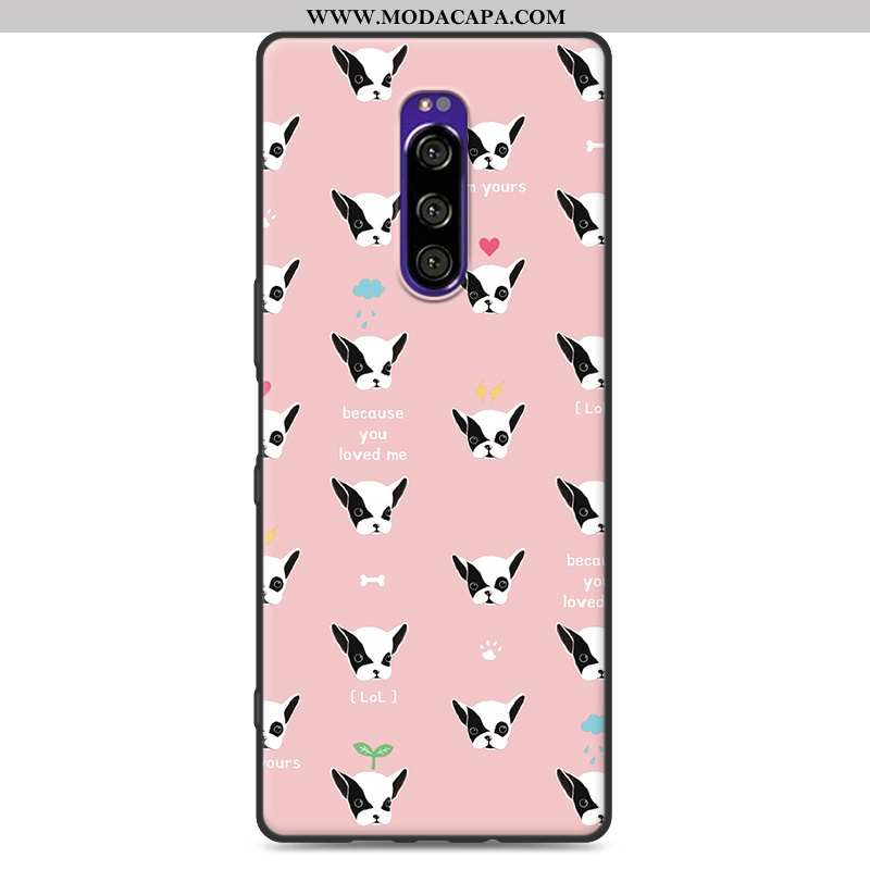 Capa Sony Xperia 1 Personalizada Soft Simples Pequena Protetoras Silicone Capas Baratos