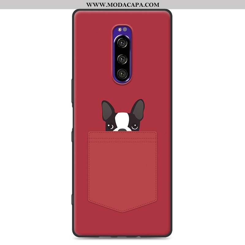 Capa Sony Xperia 1 Personalizada Soft Simples Pequena Protetoras Silicone Capas Baratos