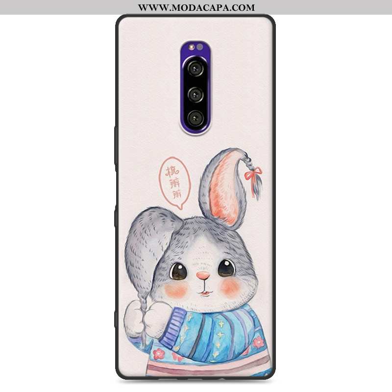 Capa Sony Xperia 1 Personalizada Soft Simples Pequena Protetoras Silicone Capas Baratos