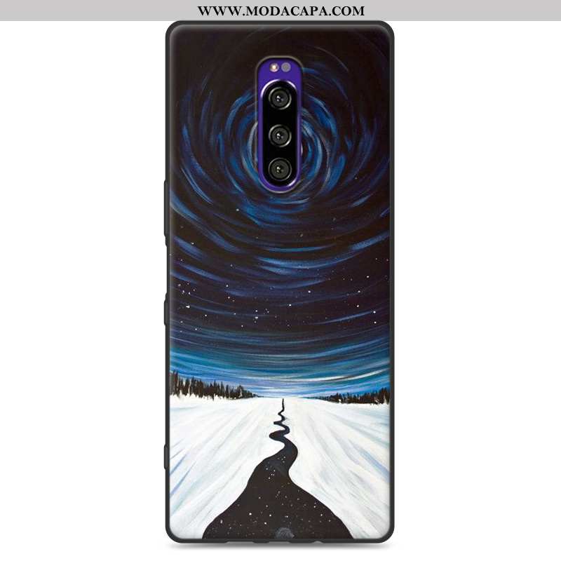 Capa Sony Xperia 1 Personalizada Soft Simples Pequena Protetoras Silicone Capas Baratos