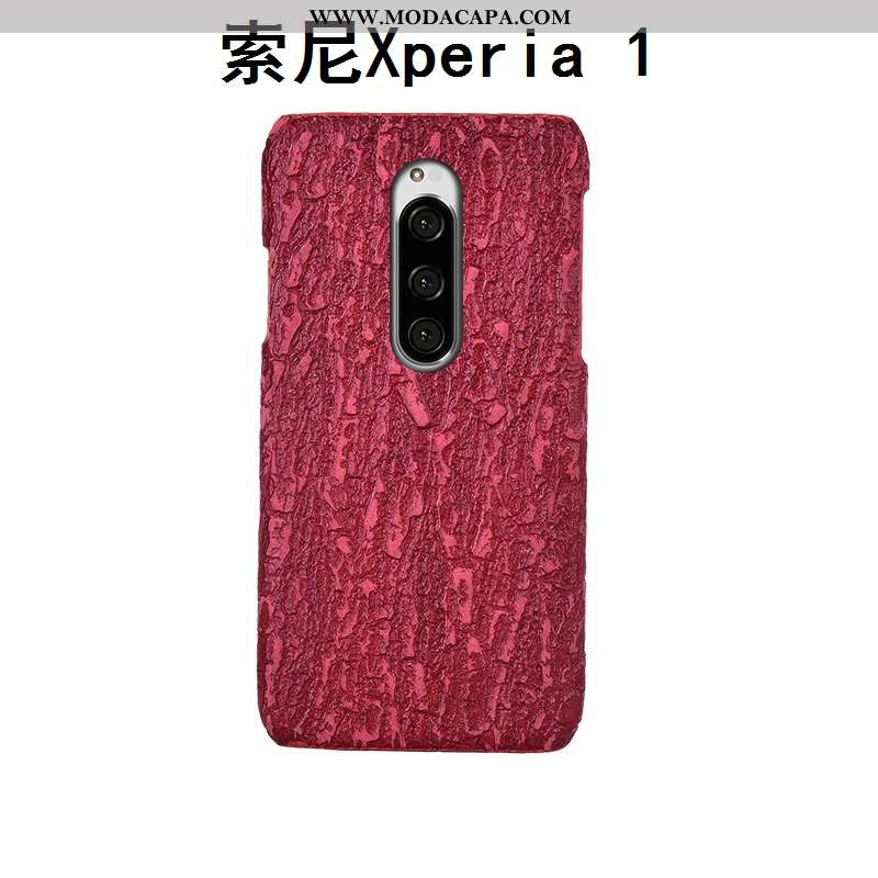 Capas Sony Xperia 1 Couro Criativas Genuíno Personalizada Luxo Cases Traseira Baratas