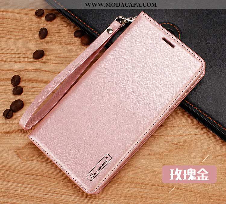 Capa Sony Xperia 10 Ii Couro Capas Rosa Legitimo Cover Telemóvel Cases Promoção