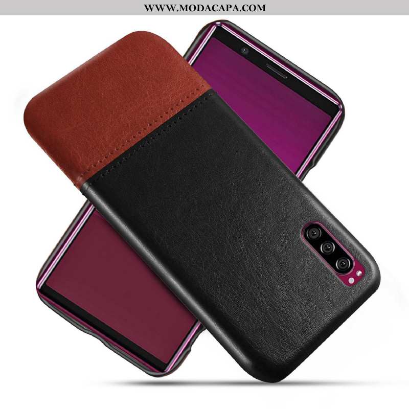 Capas Sony Xperia 10 Ii Couro Cases Vermelho Telemóvel Resistente Antiqueda Comprar