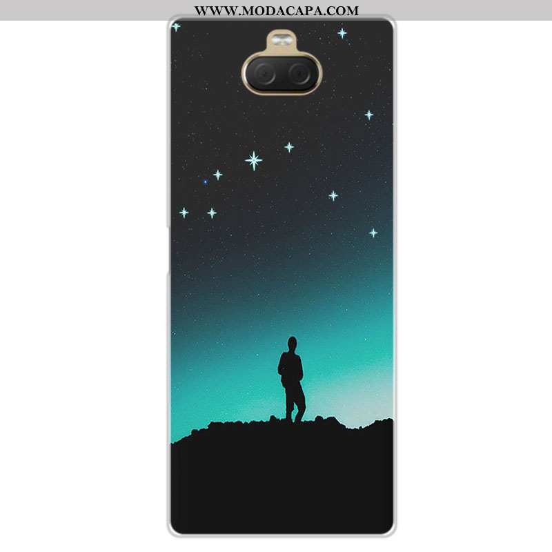 Capas Sony Xperia 10 Plus Personalizada Preto Soft Telemóvel Novas Completa Comprar