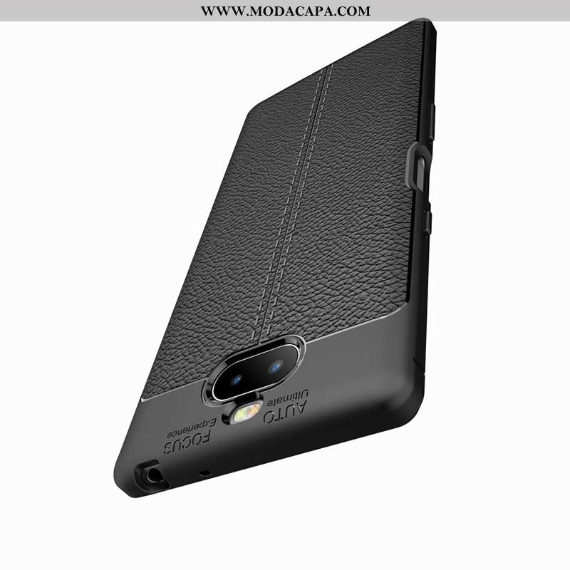 Capas Sony Xperia 10 Protetoras Cases Telemóvel Preto Completa Barato