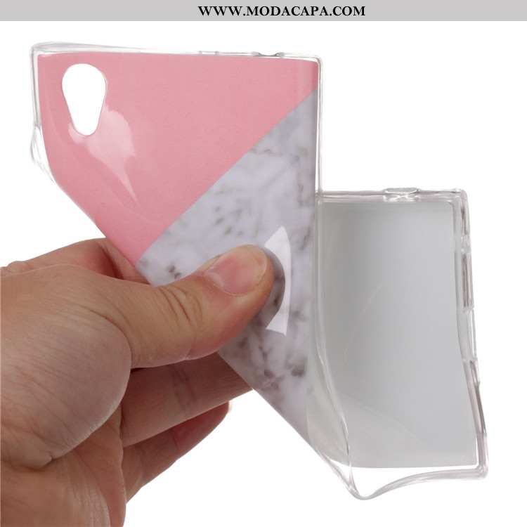 Capas Sony Xperia L1 Criativas Cases Antiqueda Rosa Marmore Completa Baratas