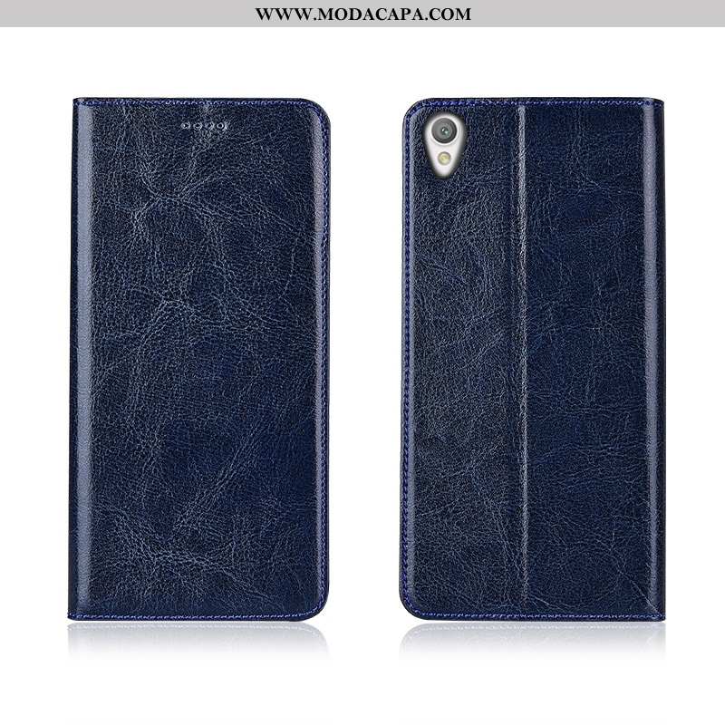 Capa Sony Xperia L1 Couro Nova Antiqueda Completa Capas Cases Protetoras Baratas