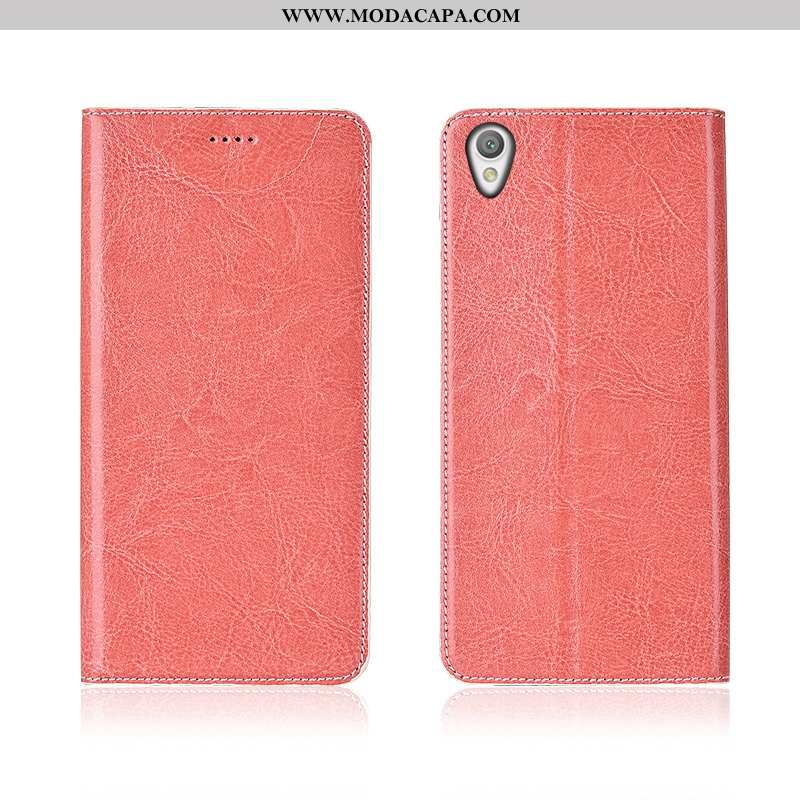 Capa Sony Xperia L1 Couro Nova Antiqueda Completa Capas Cases Protetoras Baratas