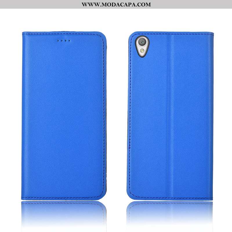 Capas Sony Xperia L1 Silicone Protetoras Antiqueda Cases Soft Azul Nova Baratos
